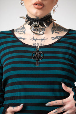 Chimera Long Sleeve Top [GREEN] - Resurrect