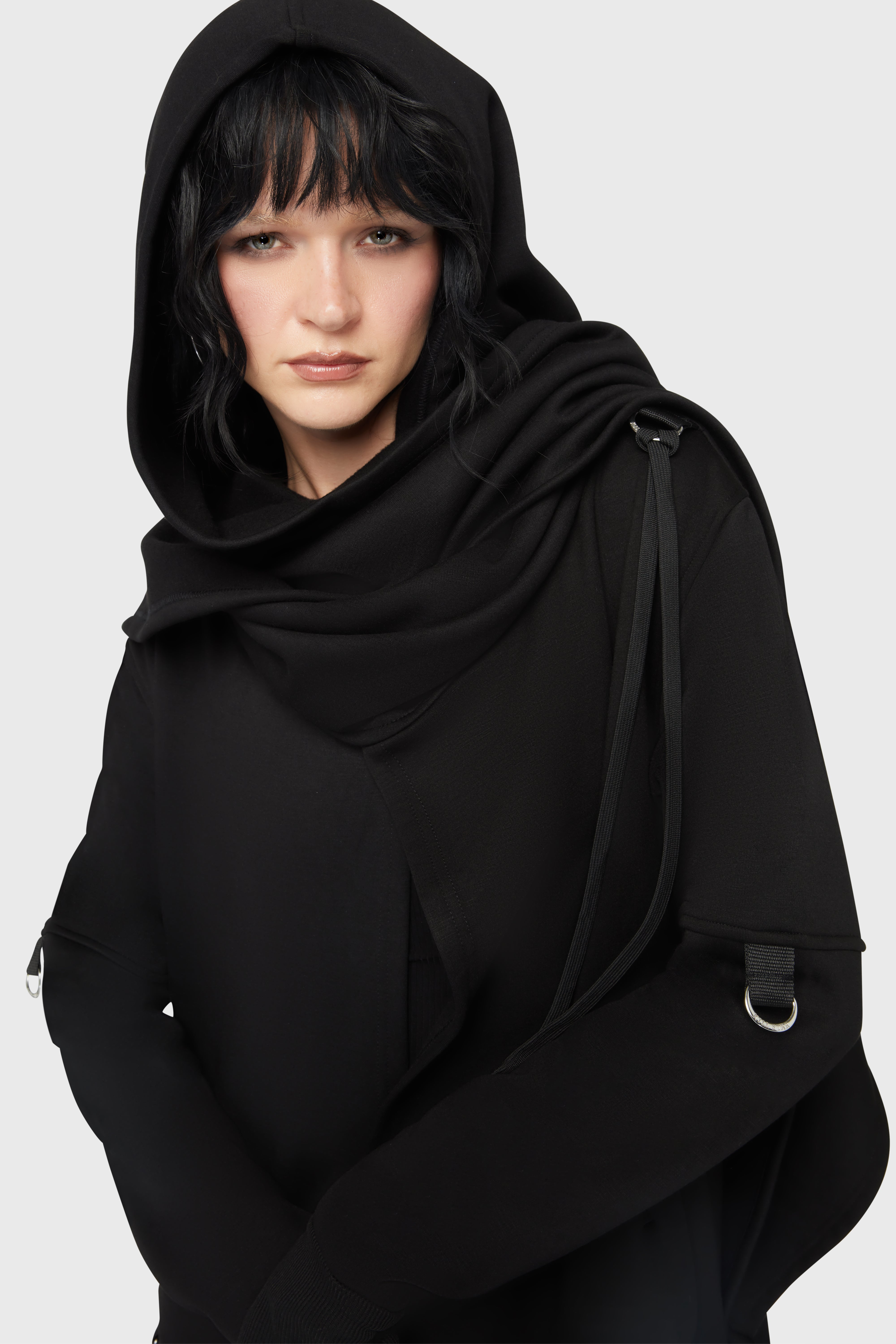 トップス assassin Assassins Hooded Cardigan | Killstar