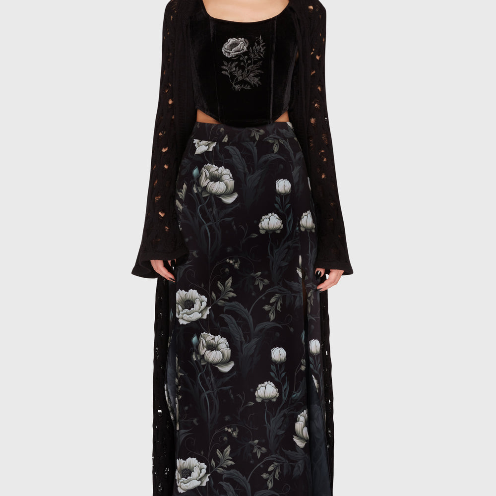 Ivory's Chorus Maxi Skirt ‐ KILLSTAR