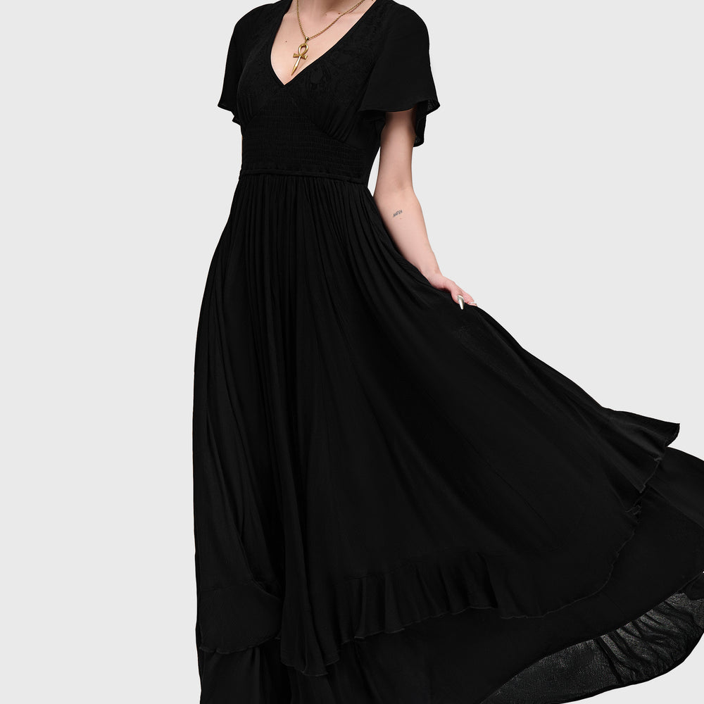 Lilith Of The Night Maxi Dress ‐ KILLSTAR