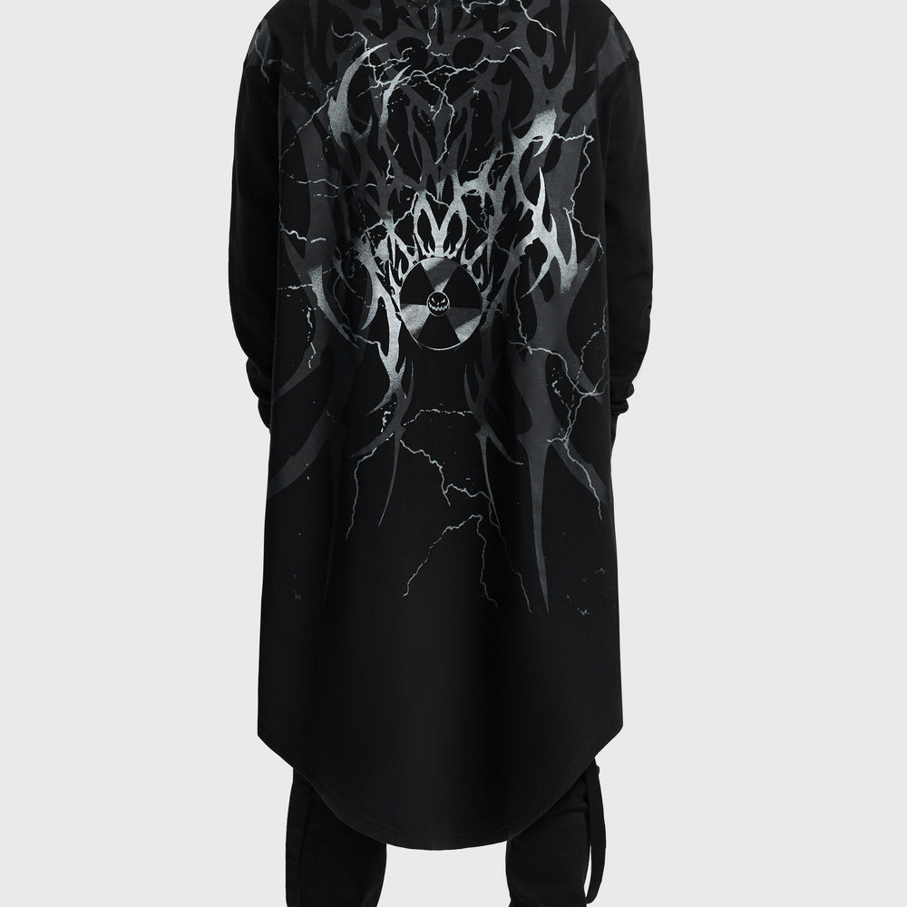 Pitch Black Evil Hooded Cloak ‐ KILLSTAR