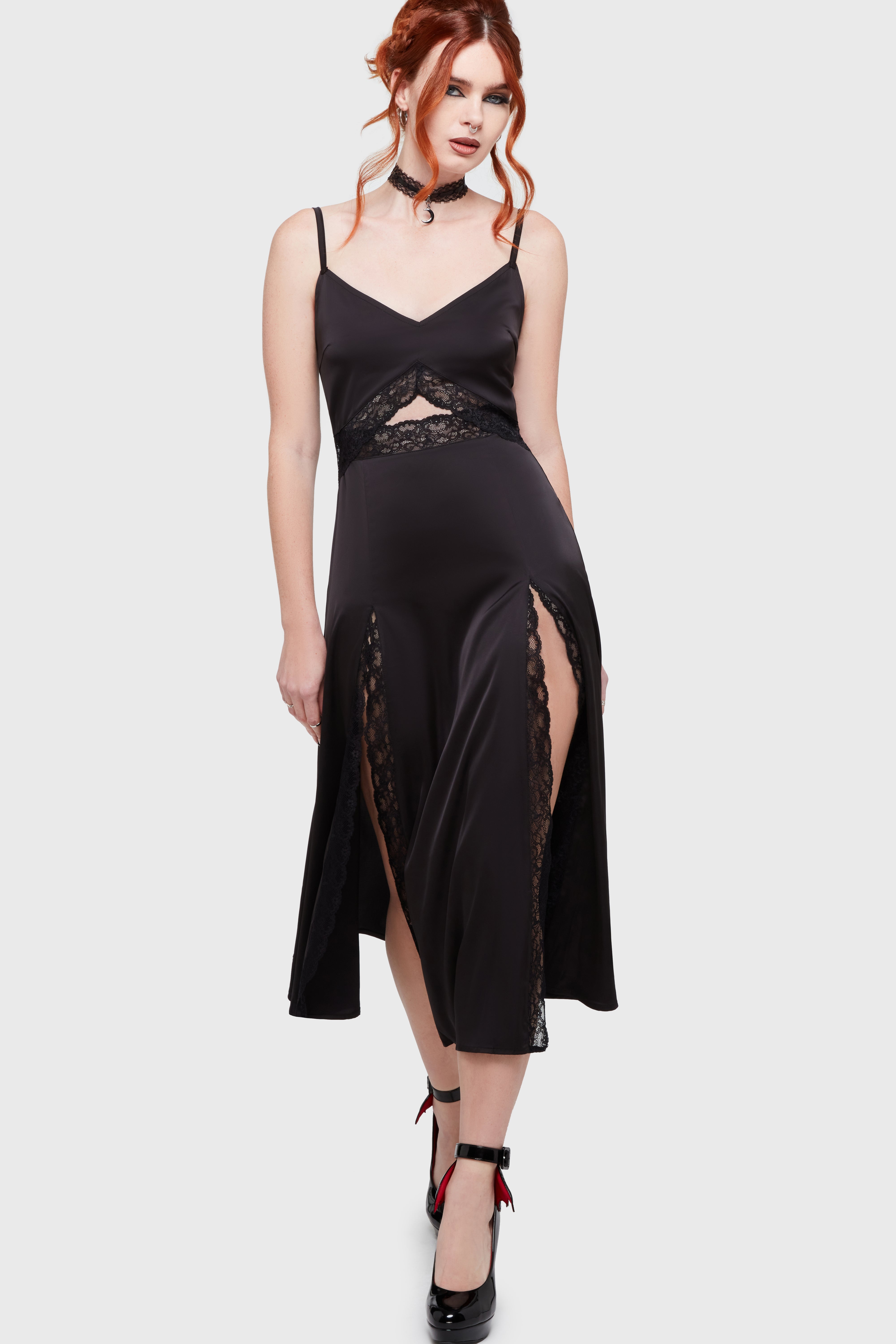 killstar midi dress Twilight Waltz Midi Dress