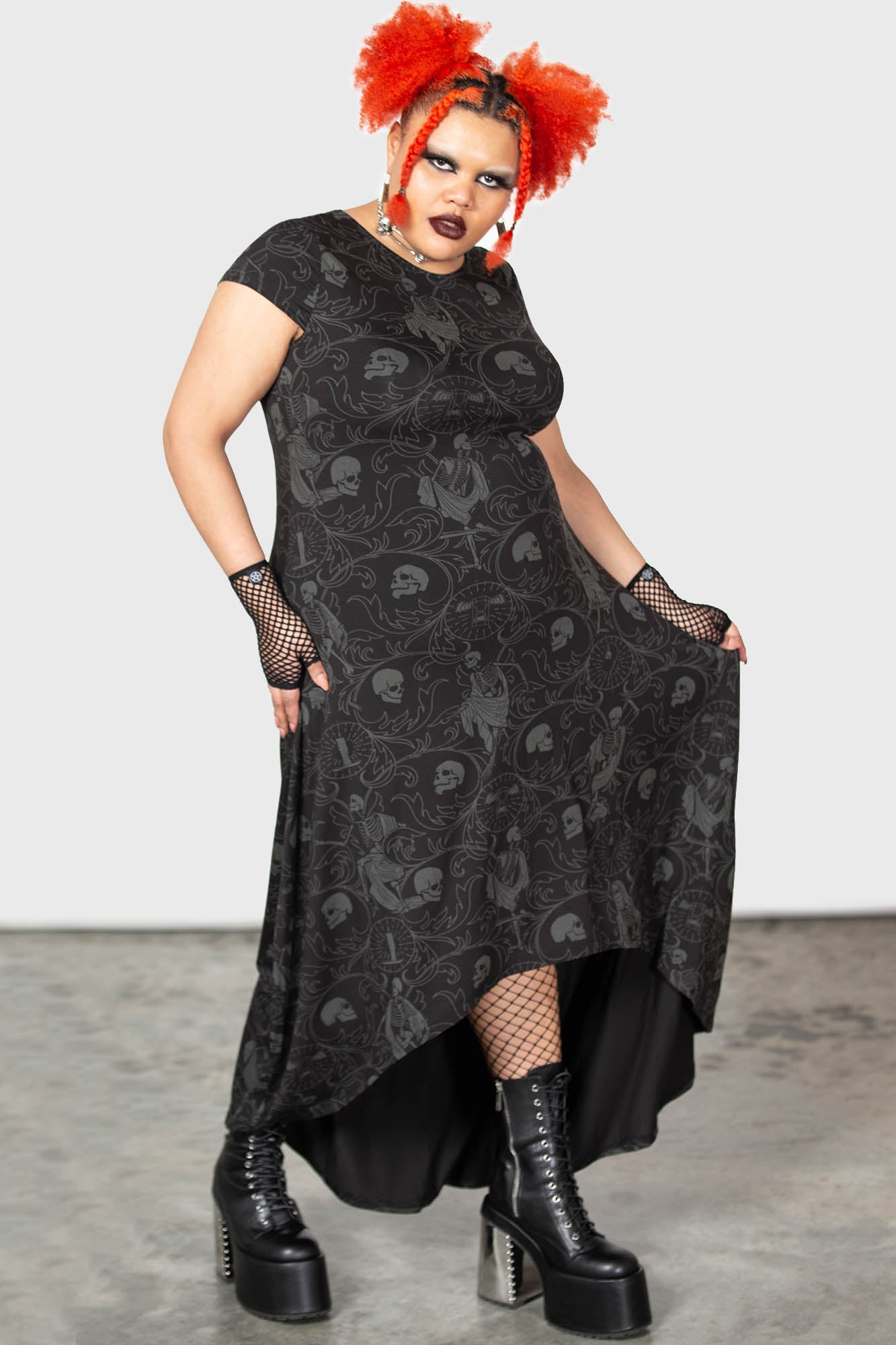 Danse Maxi Dress [PLUS] Killstar