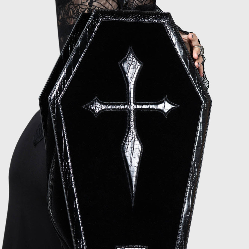 【超メルカリ祭期間限定】KILLSTAR WEEKENDER 棺桶 型 バッグ In Ur Web Weekender Bag ‐ KILLSTAR