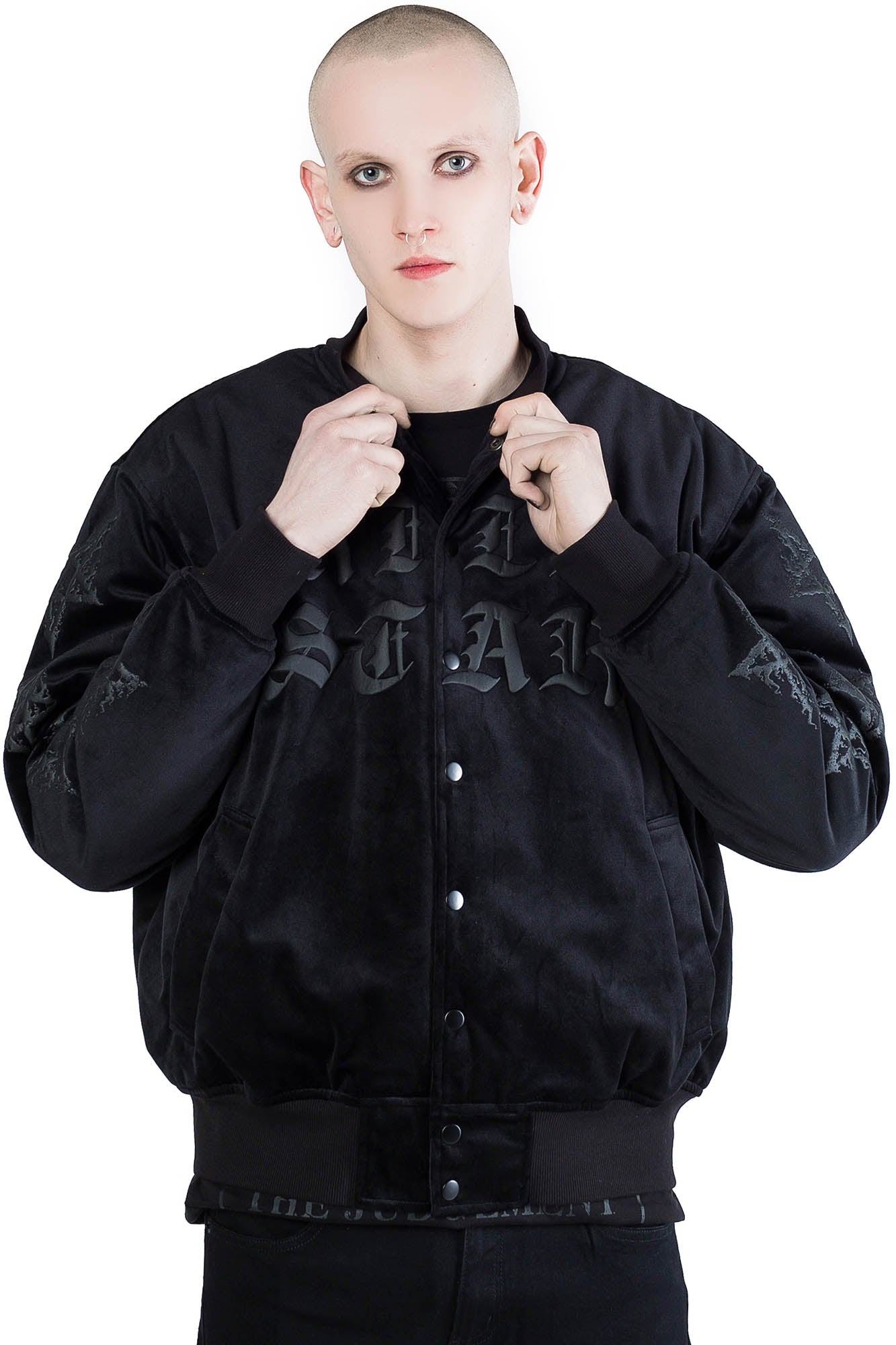 KILLSTAR shops NIGHT TERROR VARSITY JACKET