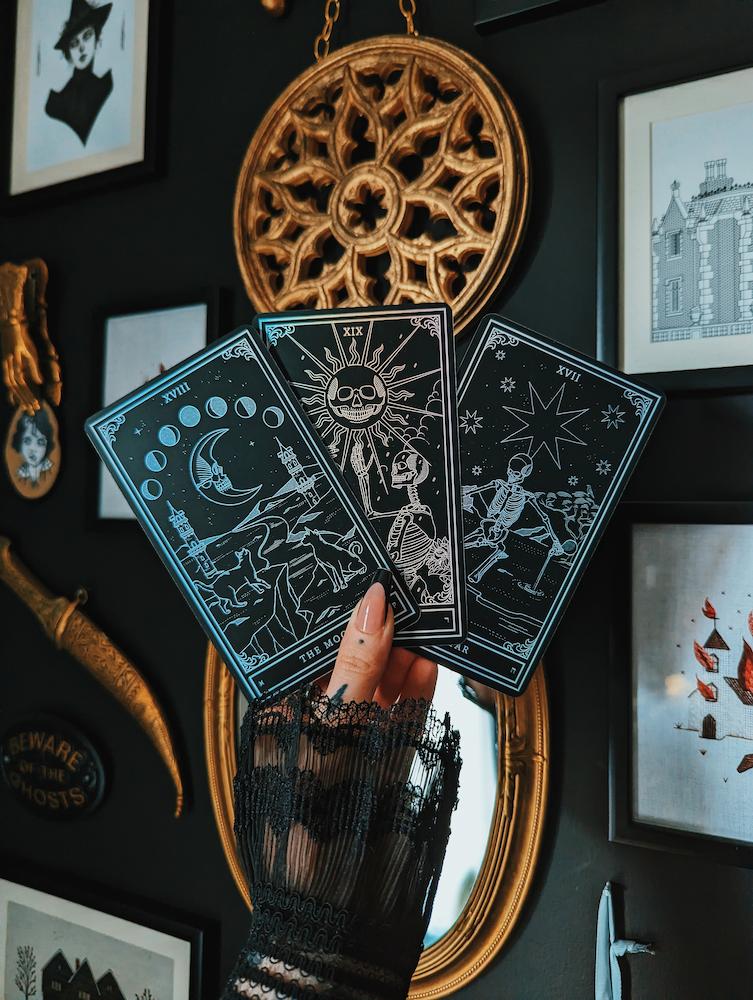 Black Tarot Cards by KILLSTAR