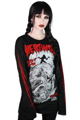 Werewolf Long Sleeve Top - Resurrect