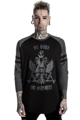 No Gods Raglan Top [B] - Resurrect