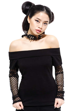 Rebelle Fishnet Top - Resurrect