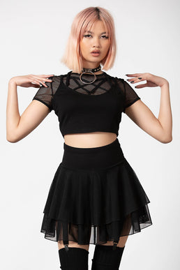 Yasumi Mesh Skirt - Resurrect