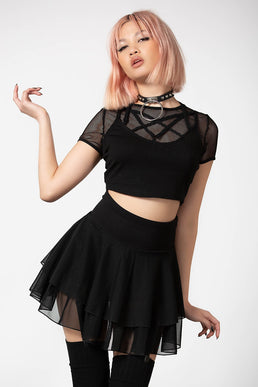 Yasumi Mesh Skirt - Resurrect