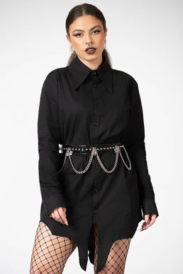 Blood Kin Longline Shirt - Resurrect