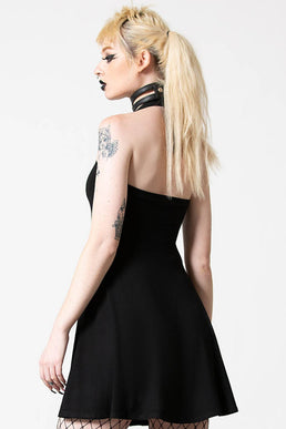 Gothica Halter Dress - Resurrect