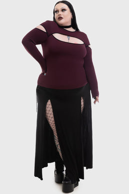 Abyssal Elegy Knitted Top