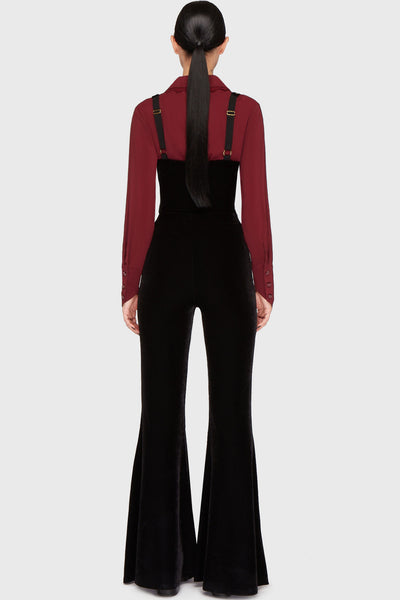 A Devil's Rose Underbust Corset [Black]