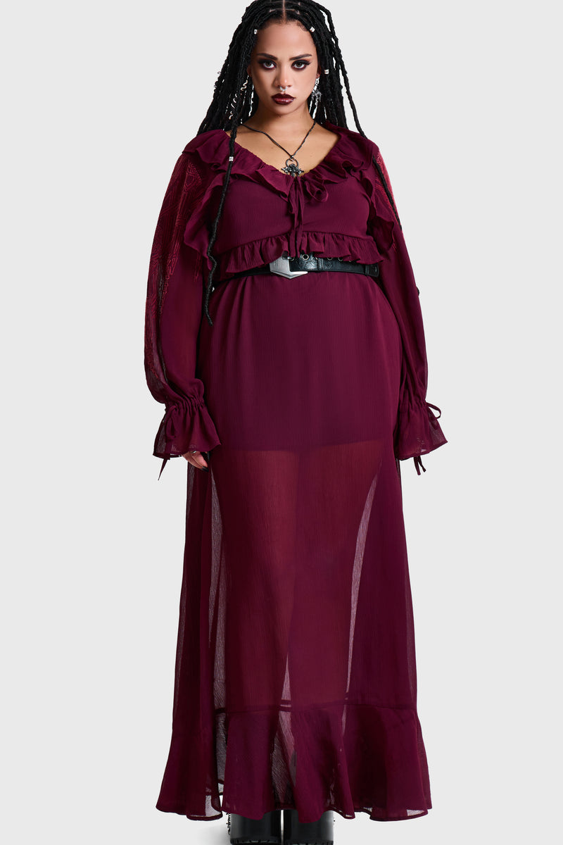 Aethera Vanta Maxi Dress