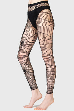 2 Pack Goth Tights Goth Tights for Women Ripped Tights Gothic