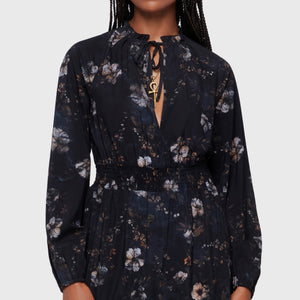 Autumna Mini Dress [Black/Multi]