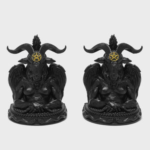 Baphomet Bookends