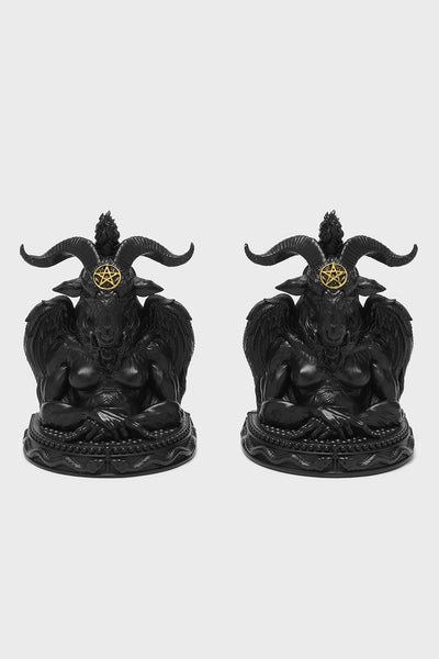 Baphomet Bookends