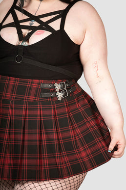 Bat Girl Skirt [TARTAN]