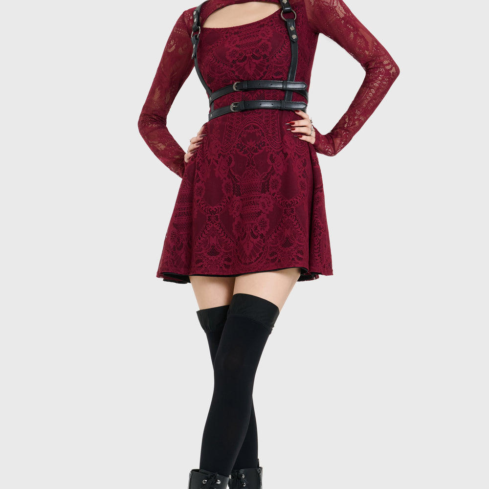 Shop Coloruinf In Bella's Curse Mini Dress & KILLSTAR