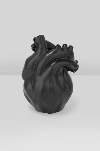 Black Heart Vase