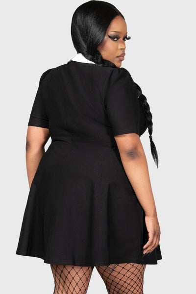 Black skater dress size shops 20