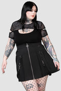 Blaire B*tch Mini Skirt [B] [PLUS] | Killstar