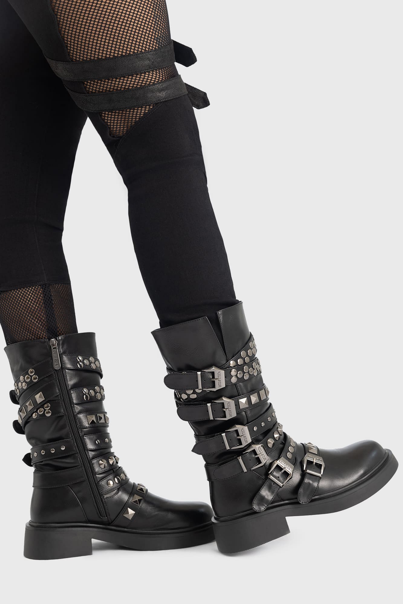 Baby Pink Spike Gothic Kawaii Boots Hot high quality Topic Killstar Sourpuss Black Craft Cult