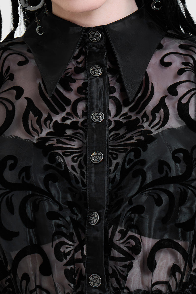 Bloodlust Organza Mini Dress