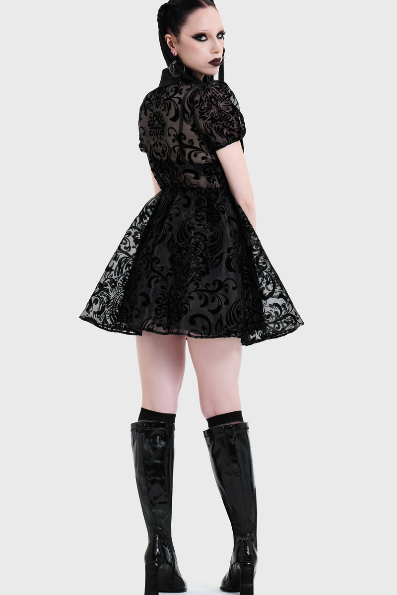 Bloodlust Organza Mini Dress