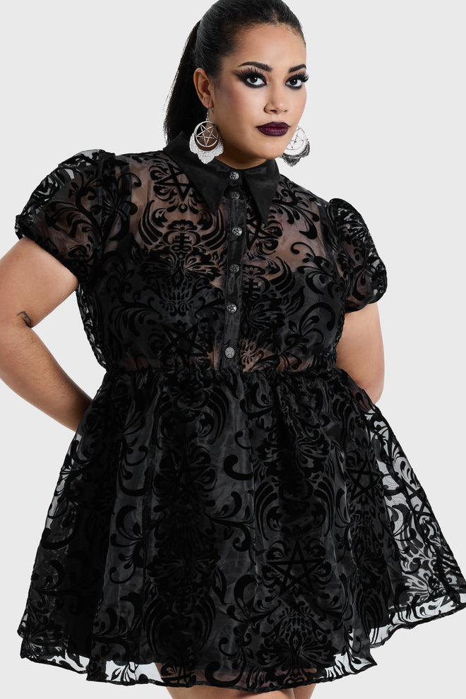 Bloodlust Organza Mini Dress