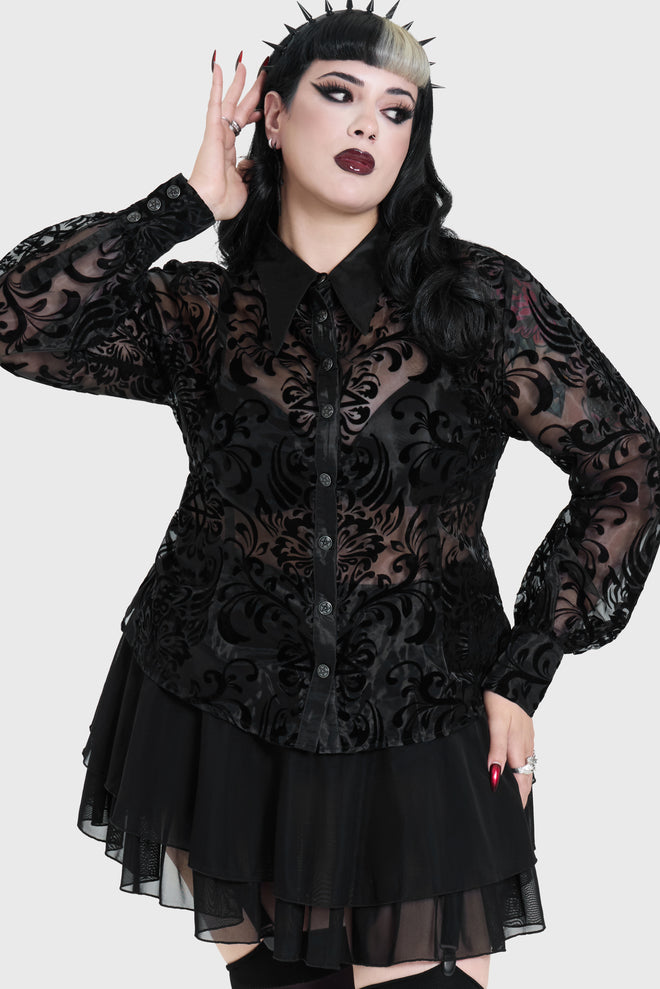 Bloodlust Organza Mini Dress