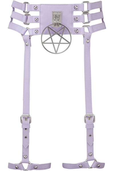 Baby Hex Suspender Belt [LILAC]