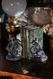 Baphomet Bookends