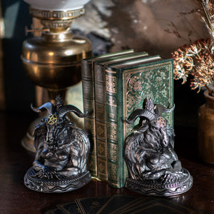 Baphomet Bookends