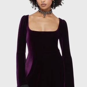 Beatrix Dress [Purple]
