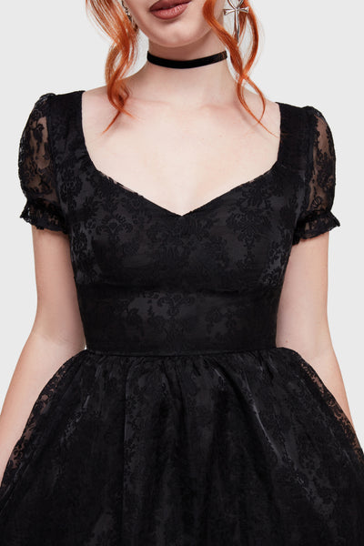 moon mini dress Ulla Johnson Moon Petal Emmeline Silk Mini Dress Moon Petal / 2