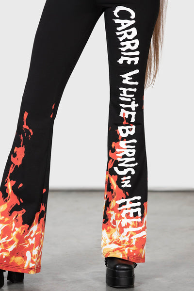Buy Studiofit Red Printed Joggers from Westside