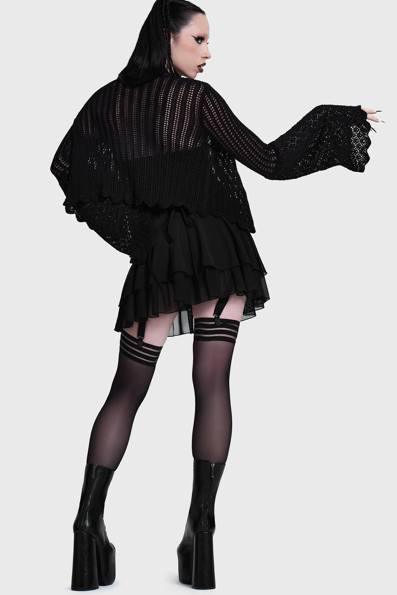 Cassiopeia O'Clock Delicate Knit Cardigan