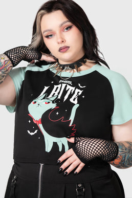 Ladies Tank Top: Bat Cat Gothic Clothing, Black Tank Top, Little
