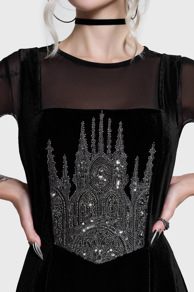 Cathedra Corset Mini Dress