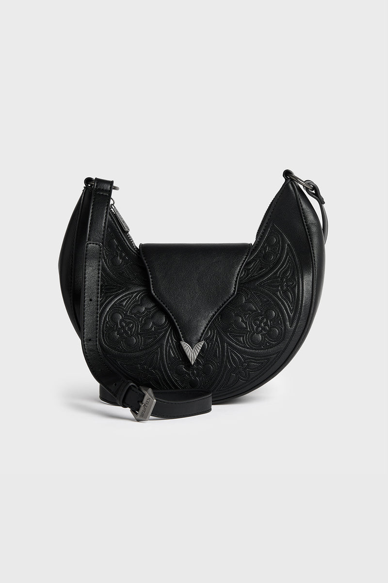 Cathedra Embroidered Crossbody Bag