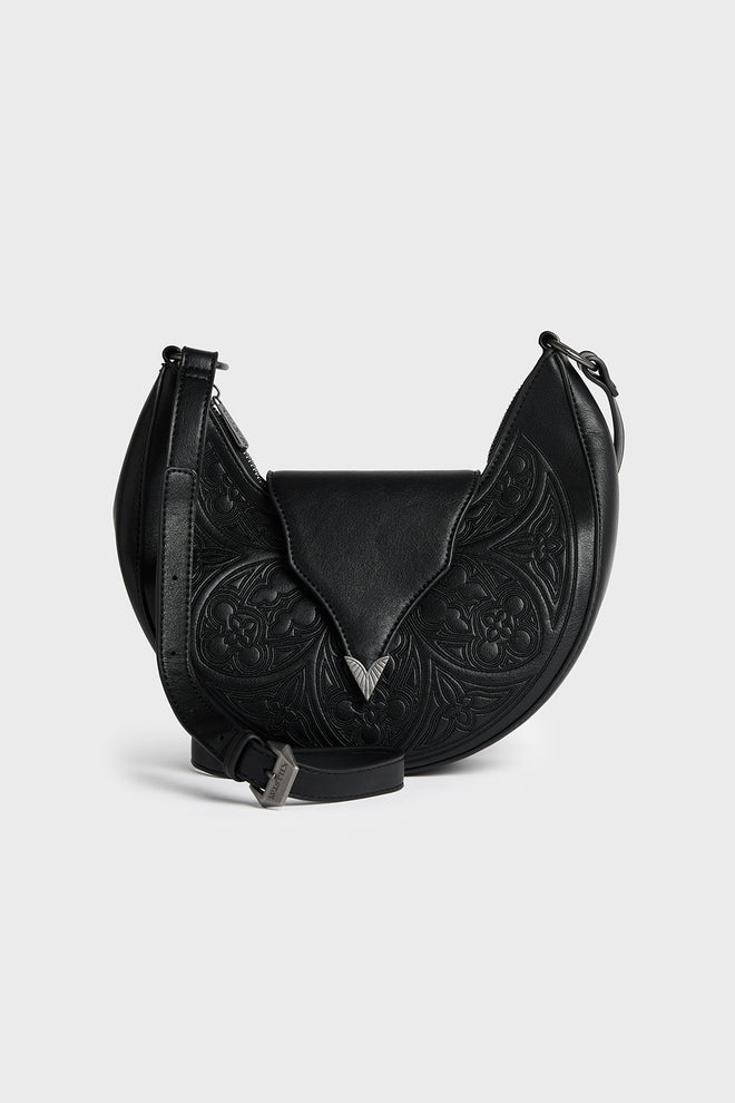 Cathedra Embroidered Crossbody Bag