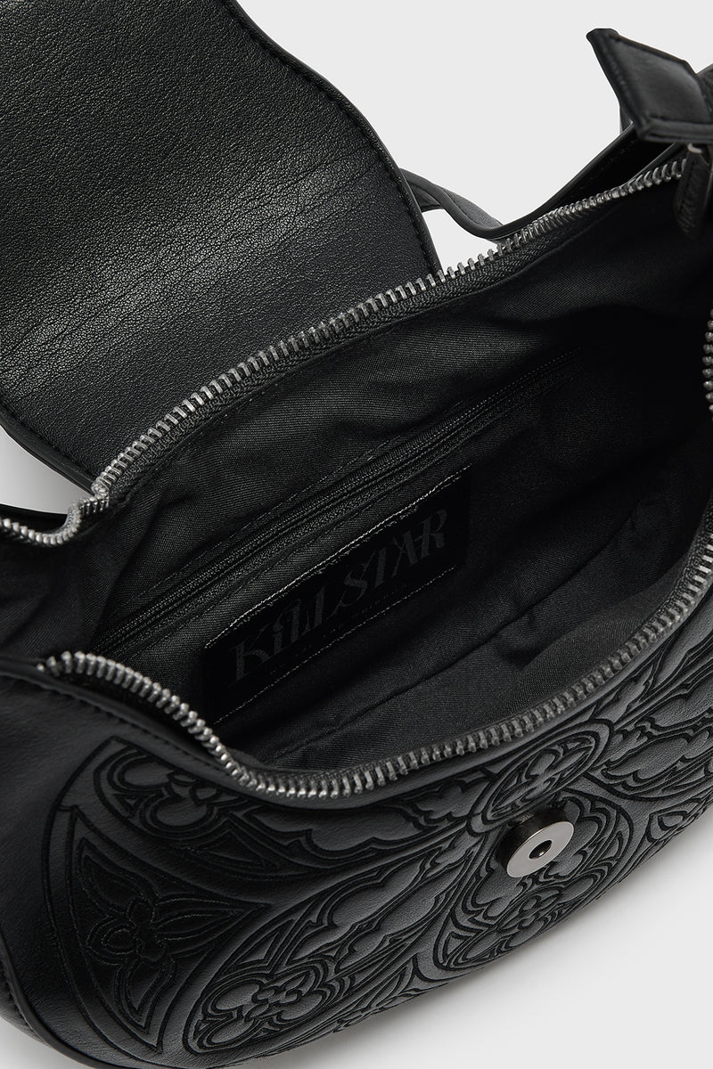 Cathedra Embroidered Crossbody Bag