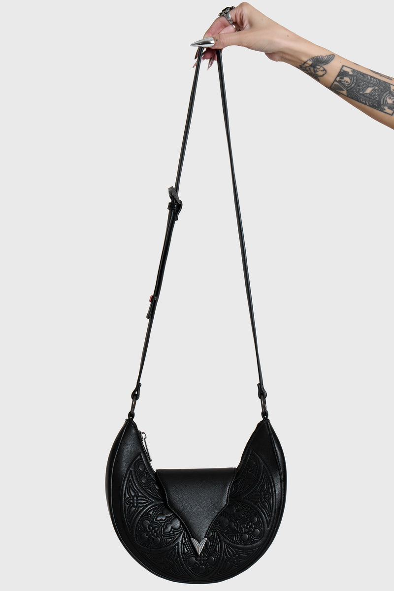 Cathedra Embroidered Crossbody Bag