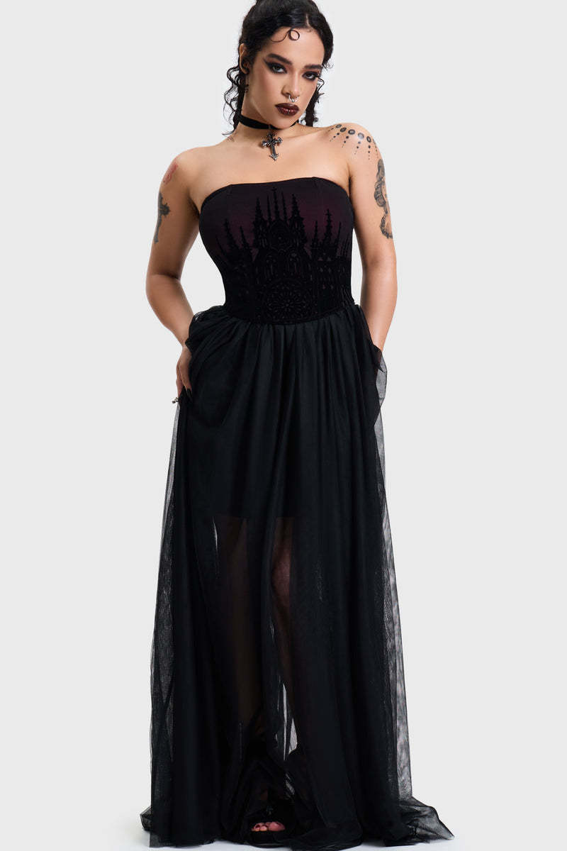Cathedral Curse Corset Top
