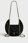 Celestial Sky Velvet Crossbody Bag