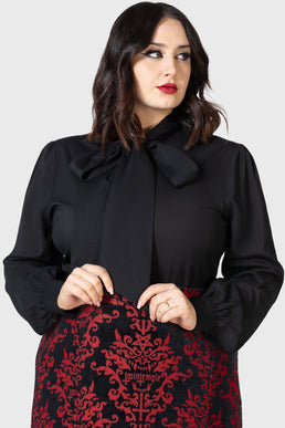 Plectrum Handbag - Shop Now - us.KILLSTAR.com  Plus size goth clothes, Plus  size goth, Gothic outfits